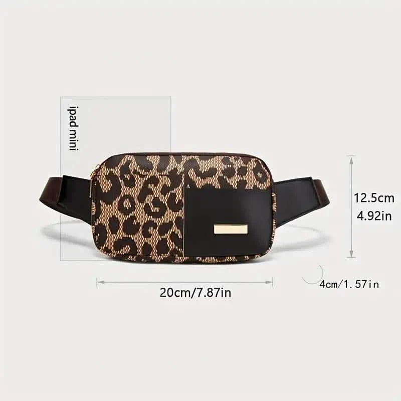 Leopard Pattern Chest Bag
